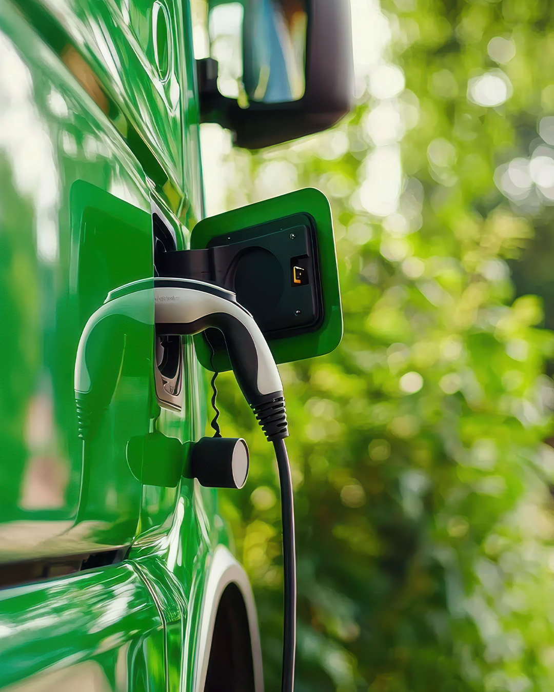 Elektrisch laden vrachtwagen